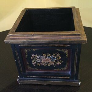 Primitive Antique Wooden Planter